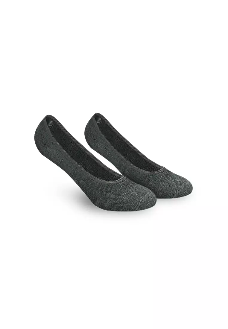 Burlington Ladies' Cotton Lite Thin Casual Foot Cover 3 pairs in a pack BLFCCG1