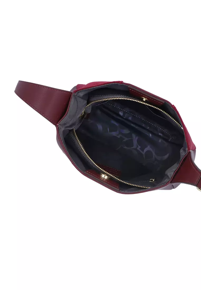Bordeaux Ava Tote Bag - Maroon