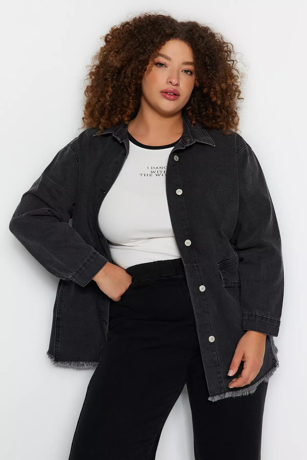 Denim jackets plus size outlet