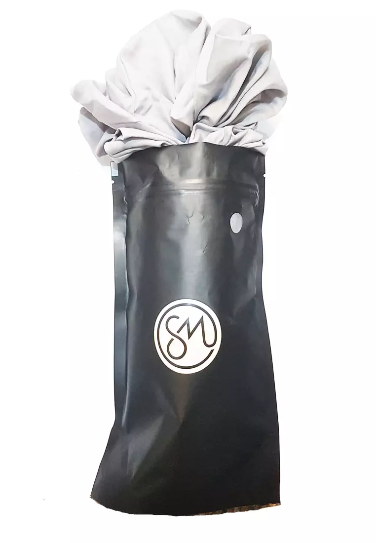 Hair Volumizer Scrunchie Grey