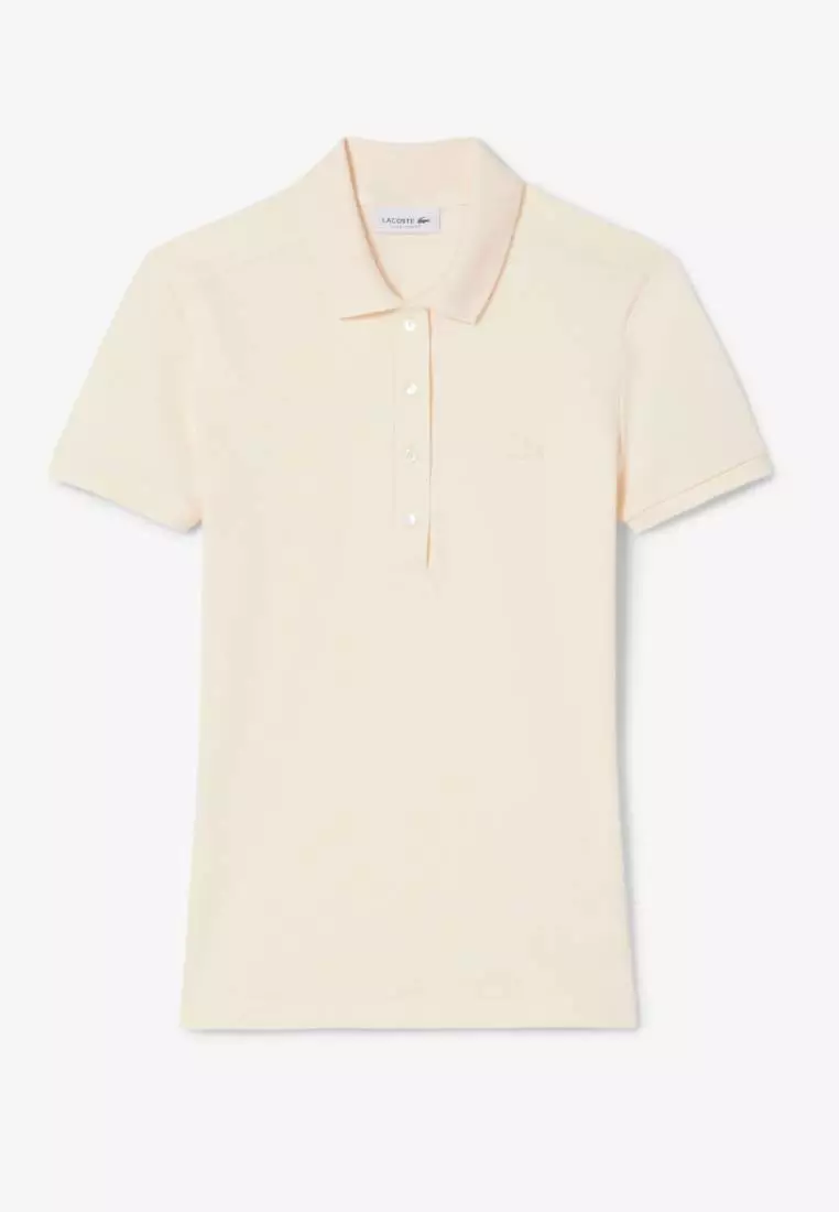 L.12.D Slim Fit Stretch Petit Piqué Polo Shirt