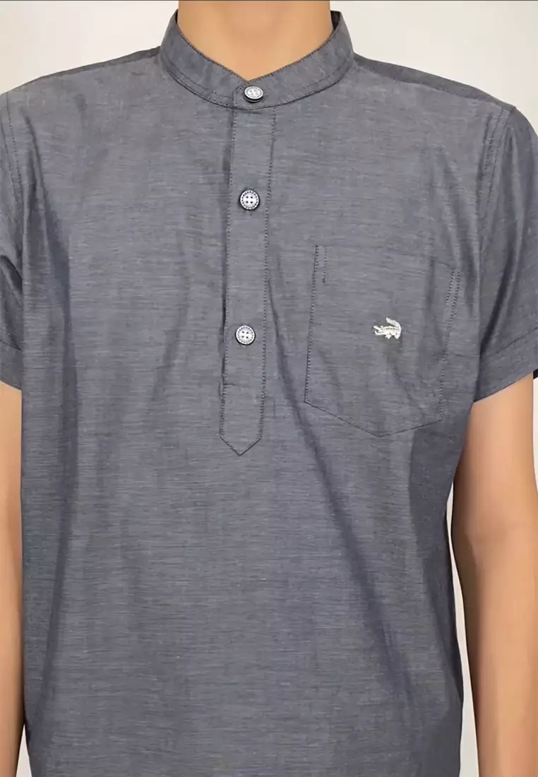 Crocodile KIDS KOKO | Kemeja Koko Katun Lengan Pendek Anak 0274