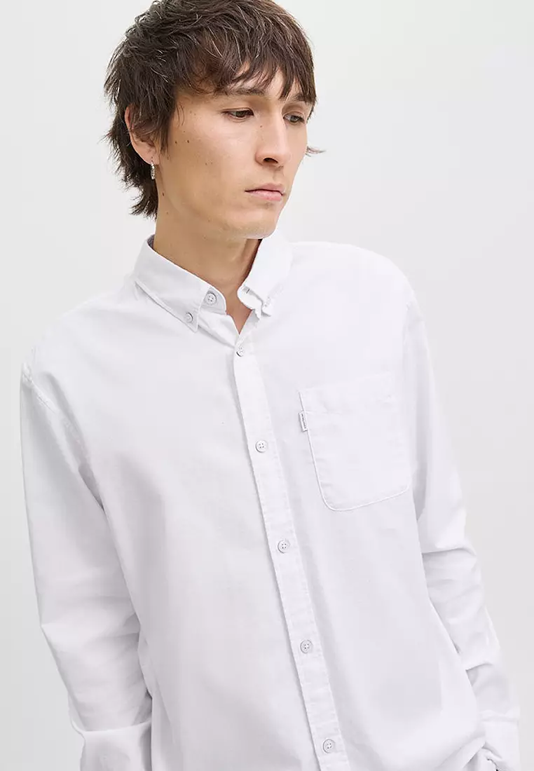 Long Sleeve Pocket Detail Shirt