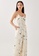Love, Bonito white Sadella Relaxed Wide Leg Jumpsuit in Floral Odyssey 99766AA7BF9FD4GS_2