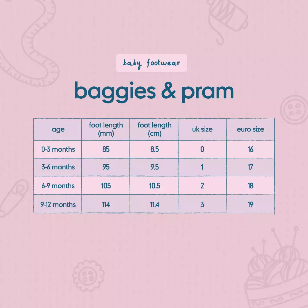 Mothercare Elephant Baby Booties 3 Pk - Sepatu Bayi Perempuan (Pink)