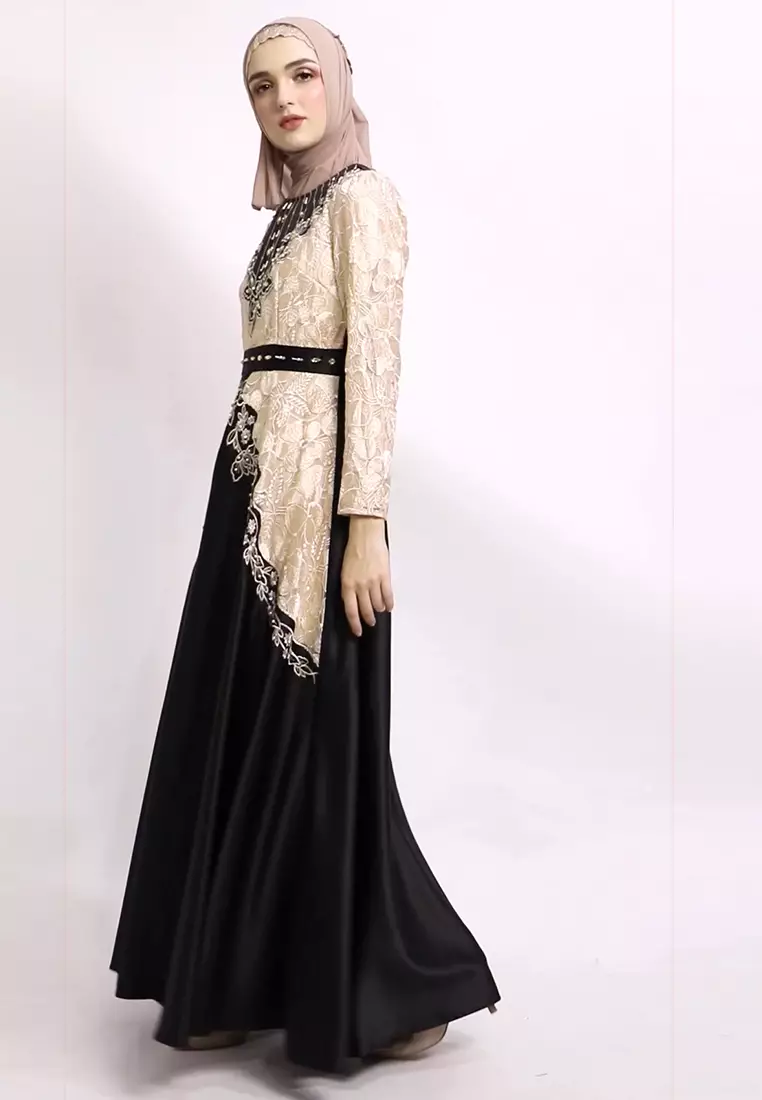 Chamoniq Gamis Organza Satin