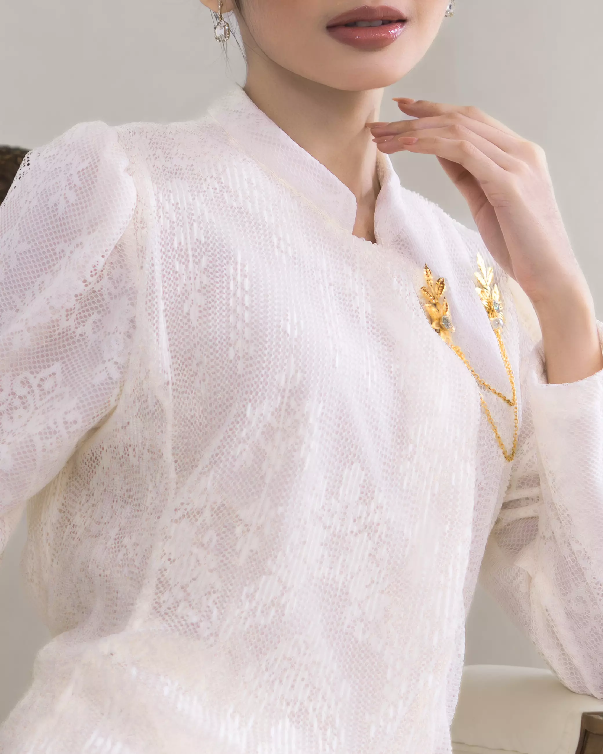 Nirmala Blouse - Ivory