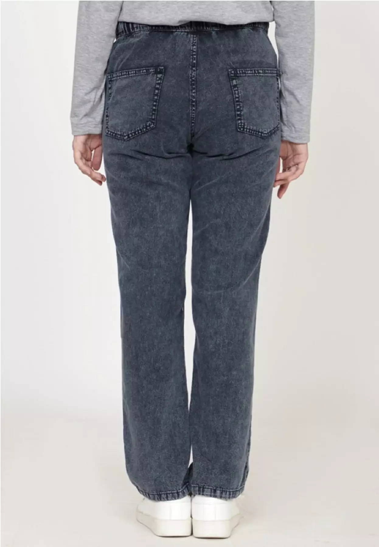 Denim Daily Pants - Snow Black