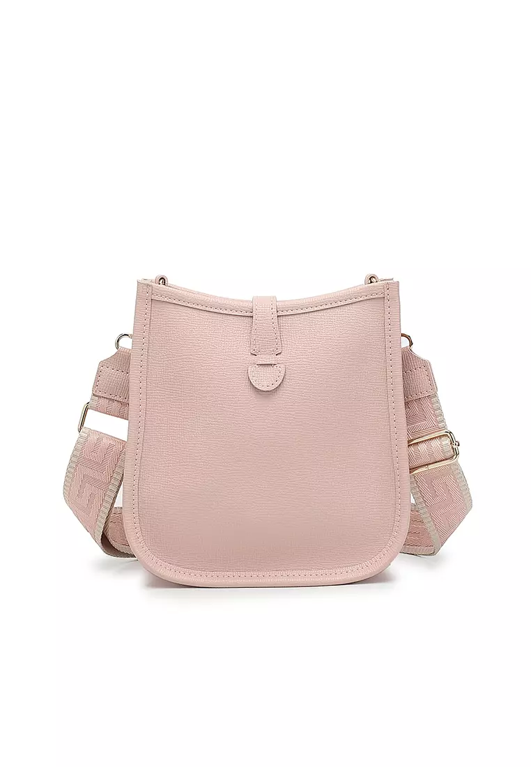 Women's Sling Bag / Crossbody Bag (Tas Selempang Wanita) - Merah Jambu