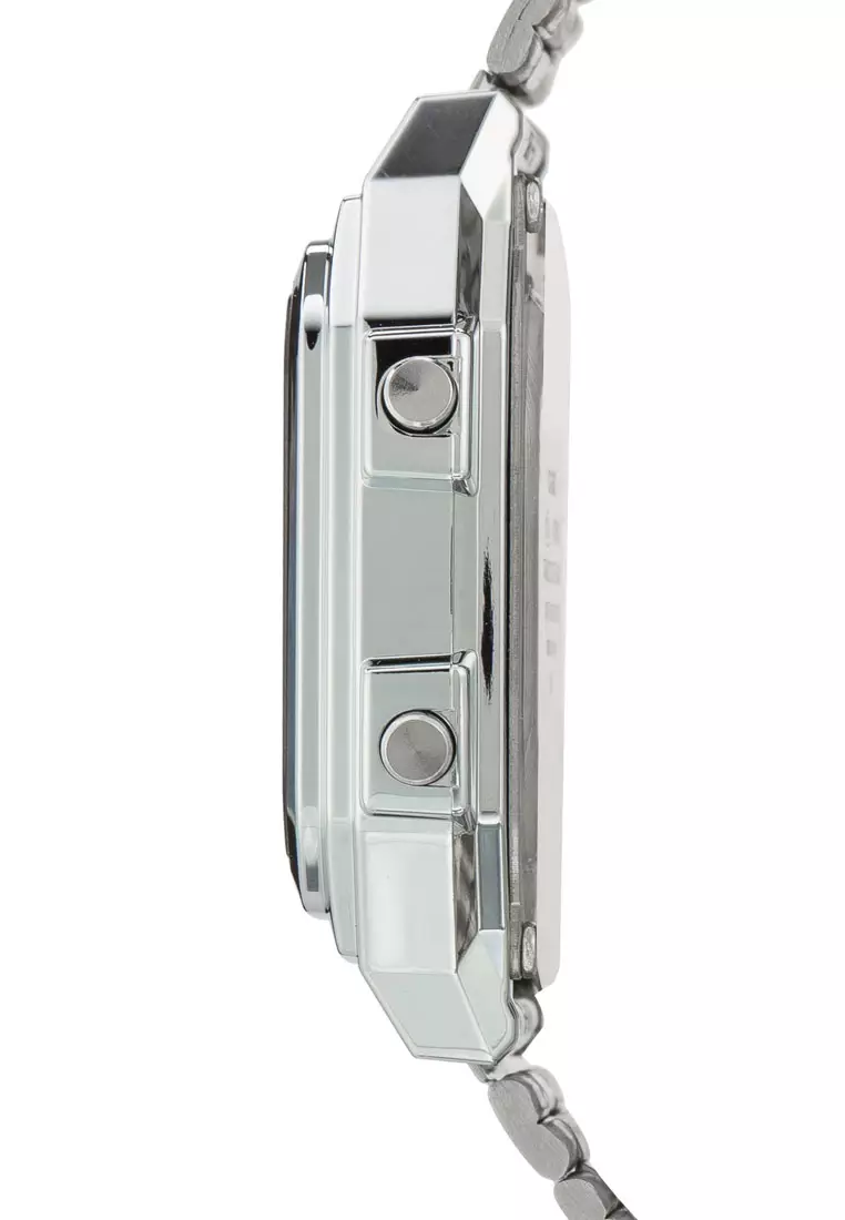 Jam Tangan Digital A178WA-1A Silver