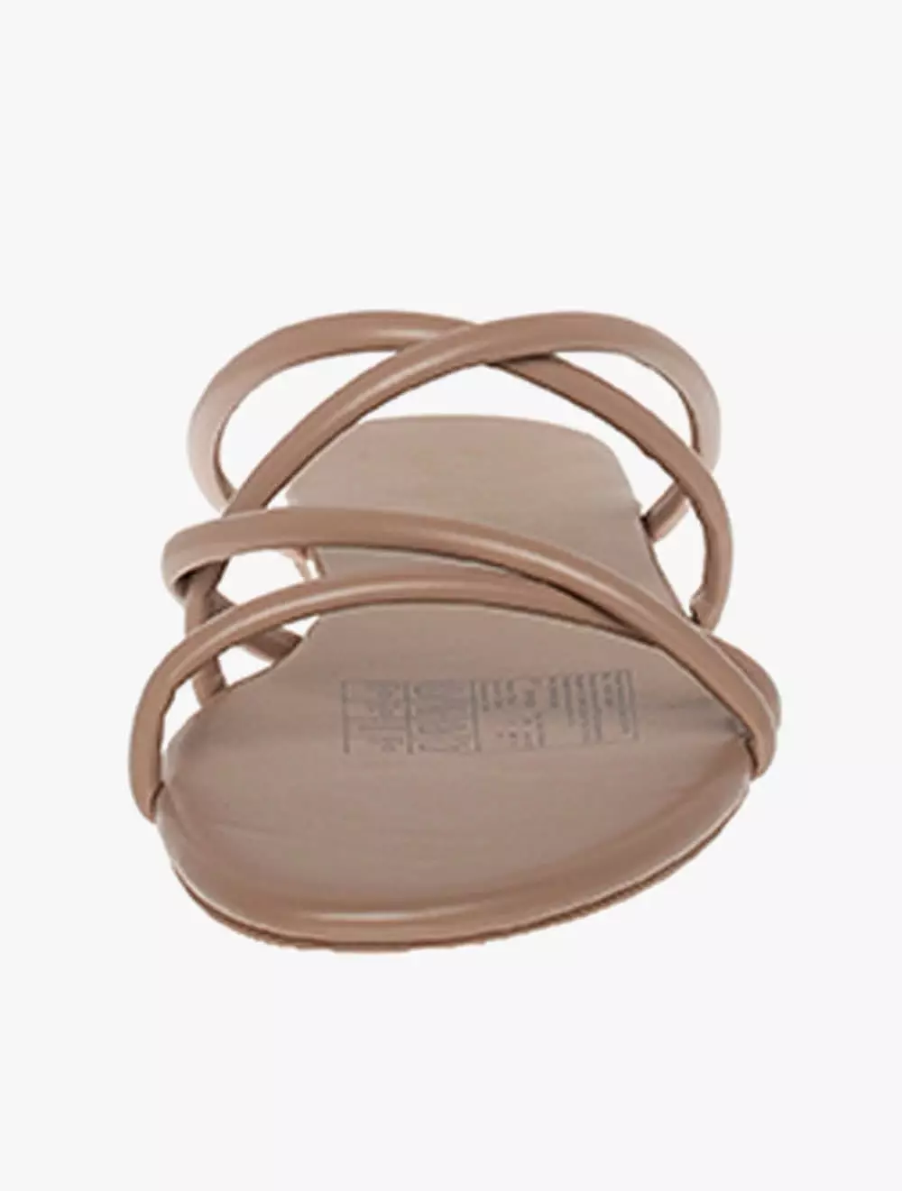 Payless Montego Bay Club Womens Chima Strappy Sandals - Dark Nude_05