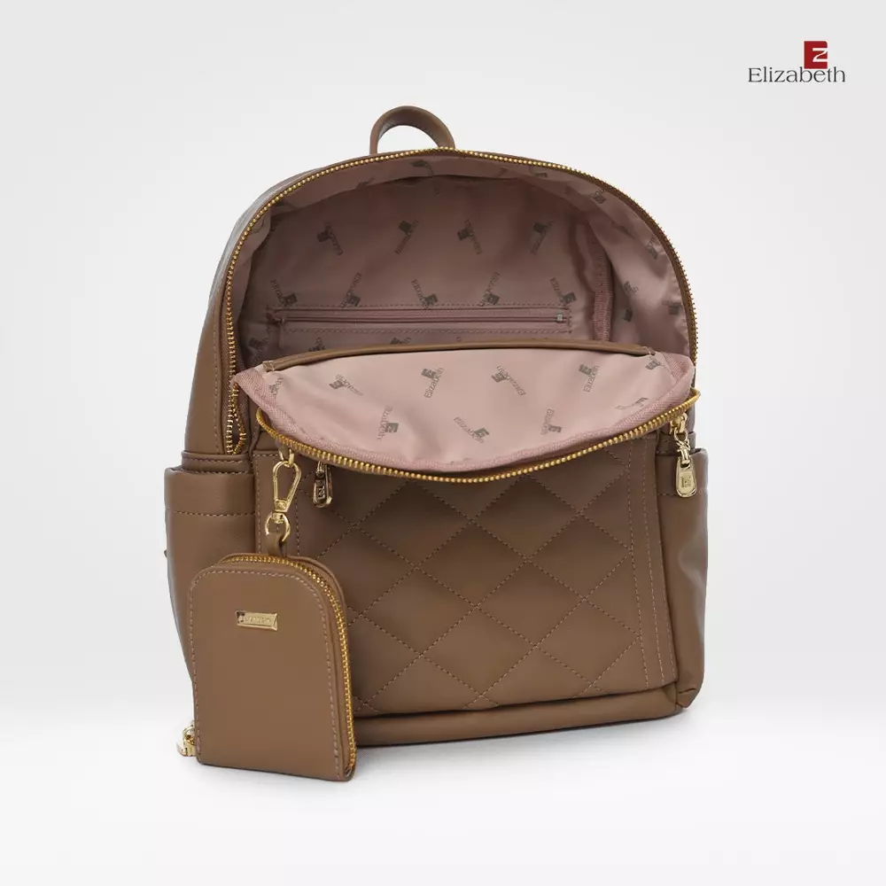 Tas Ransel Wanita Elizabeth Backpack 0022-1316 Light Khaki