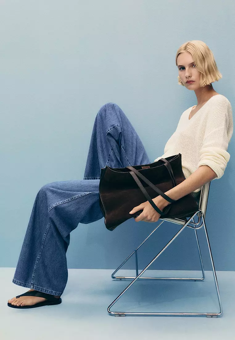 Wide Leg Jeans With Pockets