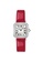 Gevril red GV2 Milan Women's Silver Dial Bright Red Leather strap watch CA0E9AC76466C8GS_1
