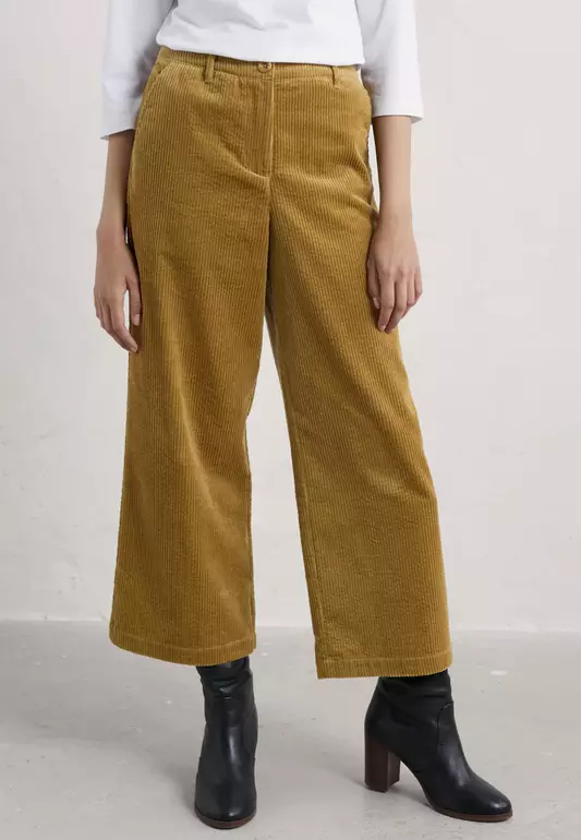 Seasalt Cornwall Petite Yellow Asphodel Trousers