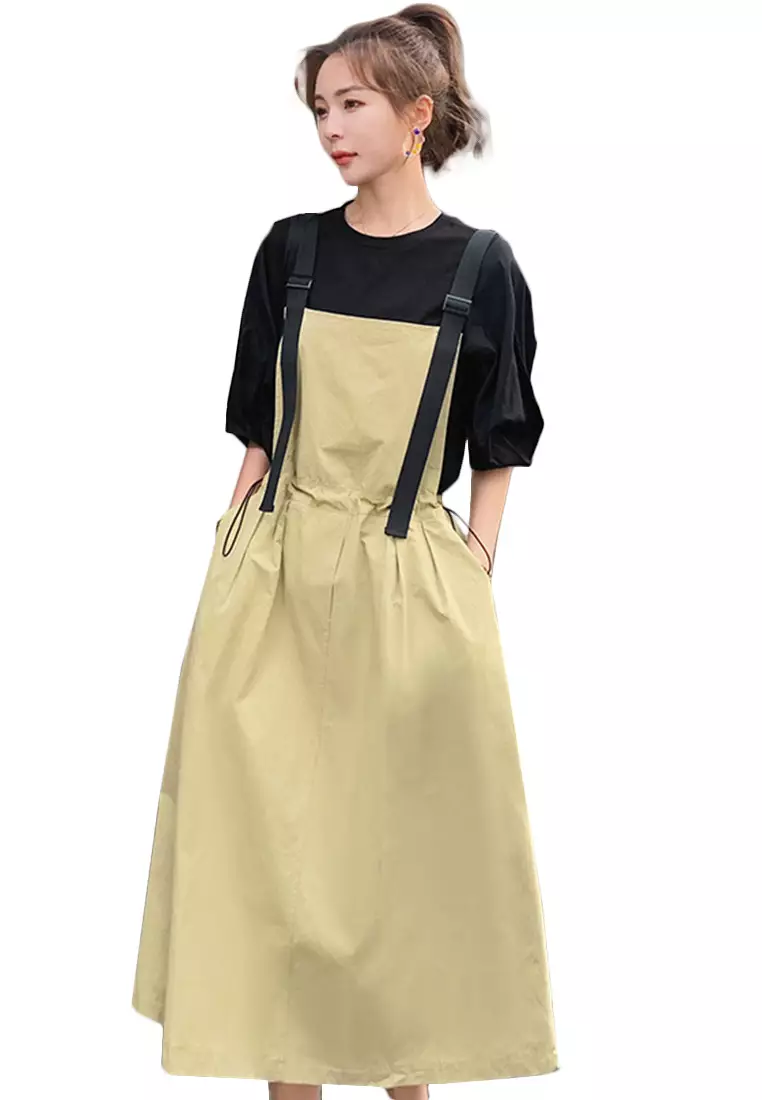 Sunnydaysweety Causal style One Piece Dress with T shirt Suit A22033110KI  2026 | Buy Sunnydaysweety Online | ZALORA Hong Kong