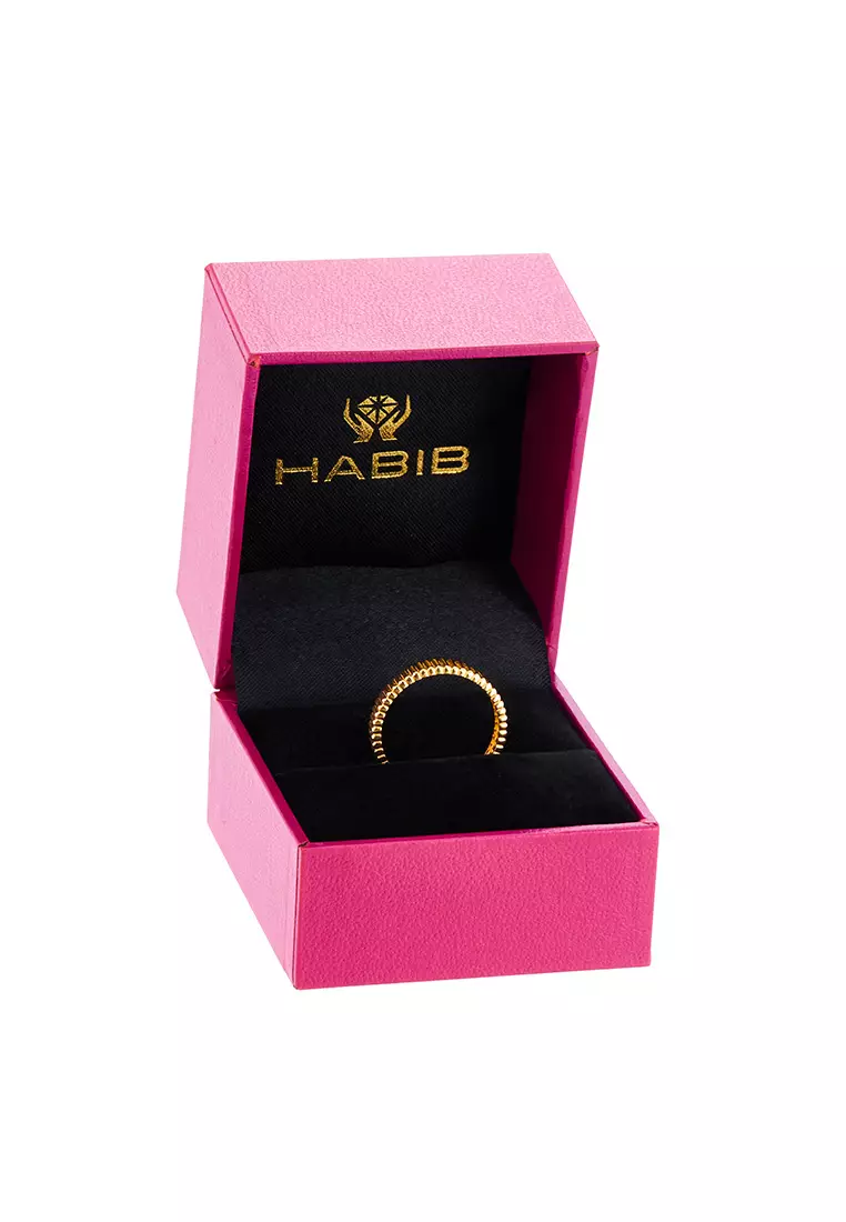 HABIB Oro Italia 916/22K Yellow Gold Ring GR51620823 (22K Gold)