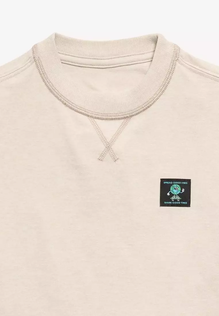 Oversized Boxy Short-Sleeve T-Shirt for Boys