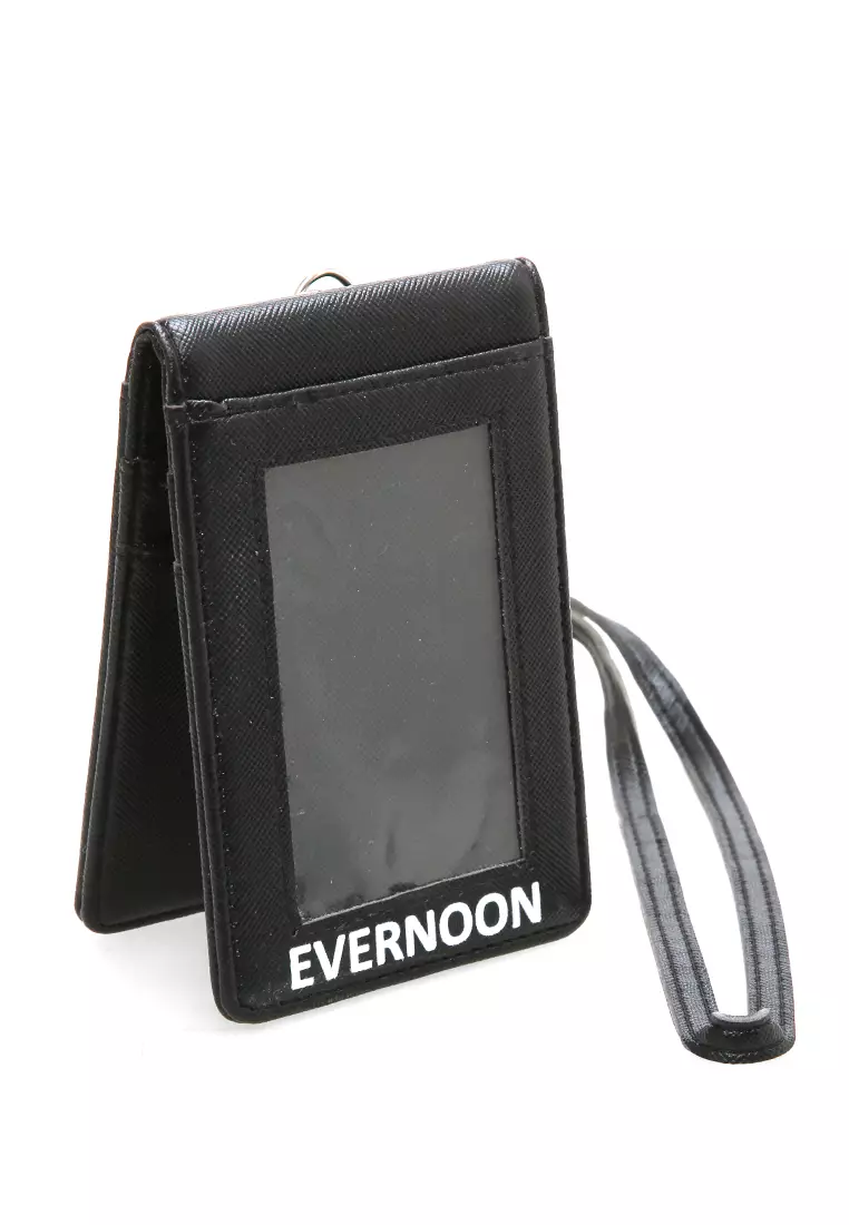 Azka Card Holder Two Side Bentuk Simple dan Minimalis - Hitam