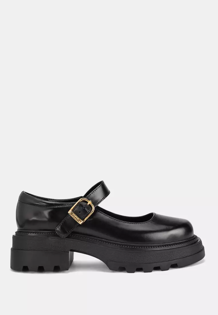 Violet Black Mary Jane Shoes