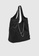 URBAN REVIVO black Textured Chain Tote Bag 1C2D2ACBDB45CDGS_2