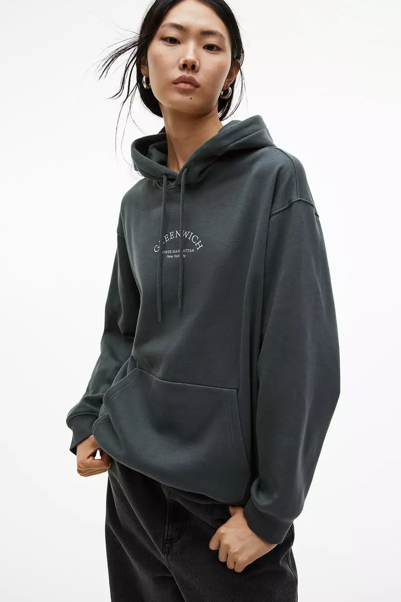 H and m outlet oversized sweatshirt