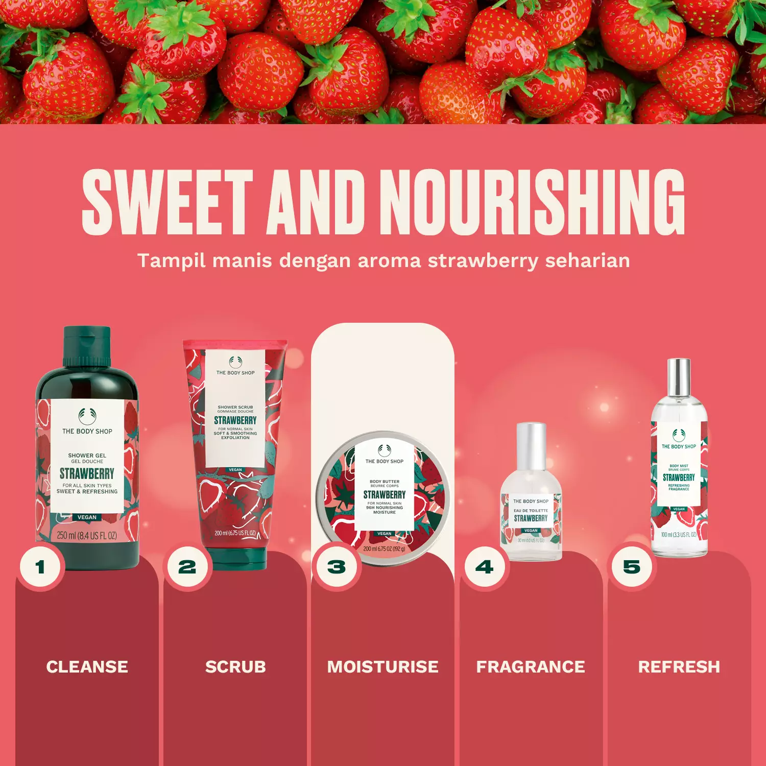 New Strawberry Body Butter 200Ml