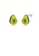 Glamorousky silver 925 Sterling Silver Simple and Sweet Avocado Stud Earrings with Cubic Zirconia F05EFAC7E4CFE0GS_1