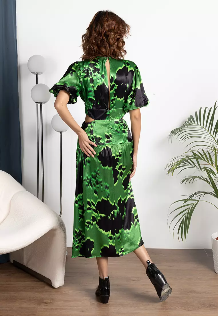 Topshop drape dress online