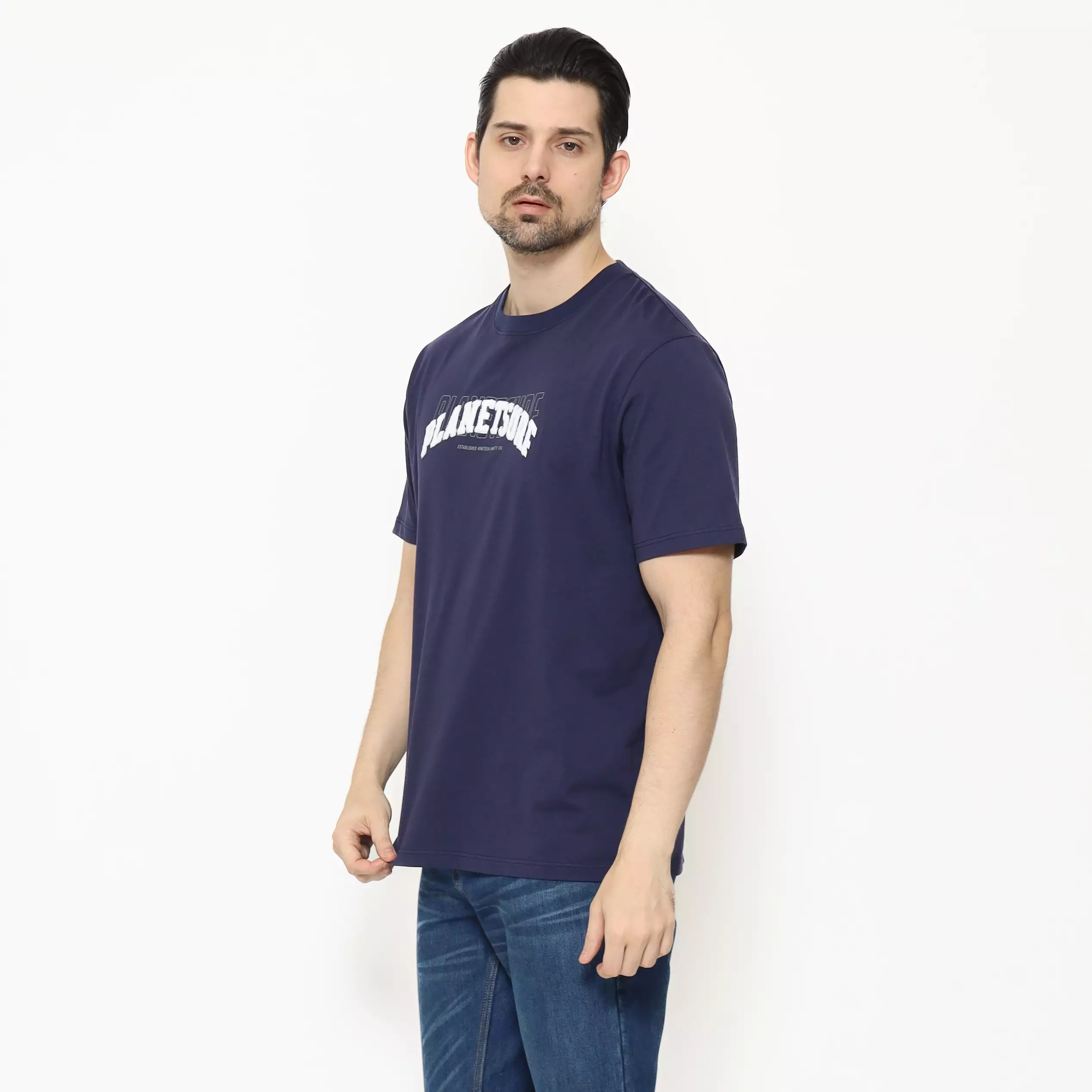 Planet Surf Clothing Kaos lengan pendek Pria Sienna  Planet Surf