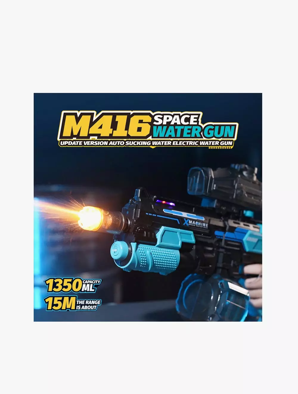 Playtime Fun M416 Space Electric Water Blaster - PFNCPS305312