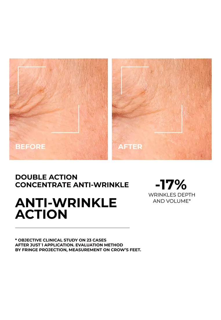 Double Action Concentrate Anti Wrinkle + New Skin Micropeeling with Bakuchiol - 30ml