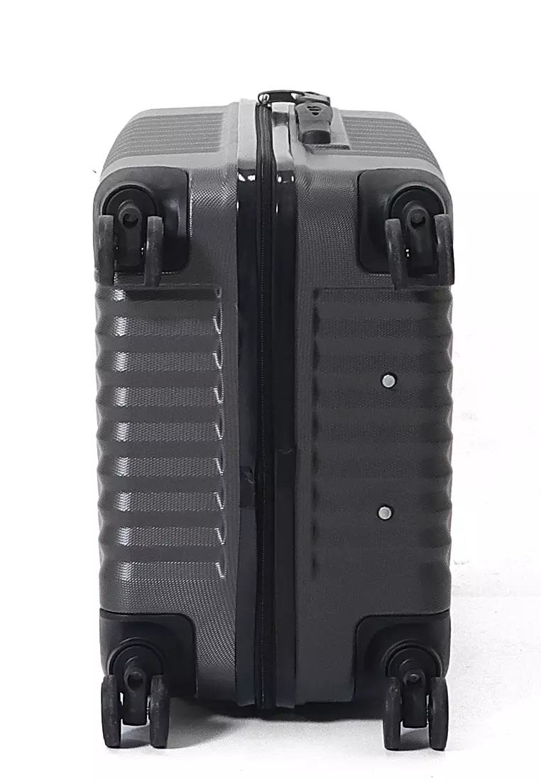 Carlton Koper Cabin Hardcase Unisex Size 24Inch Suitcase Combination Lock Large Compartment  ORIGINAL - DarkGrey