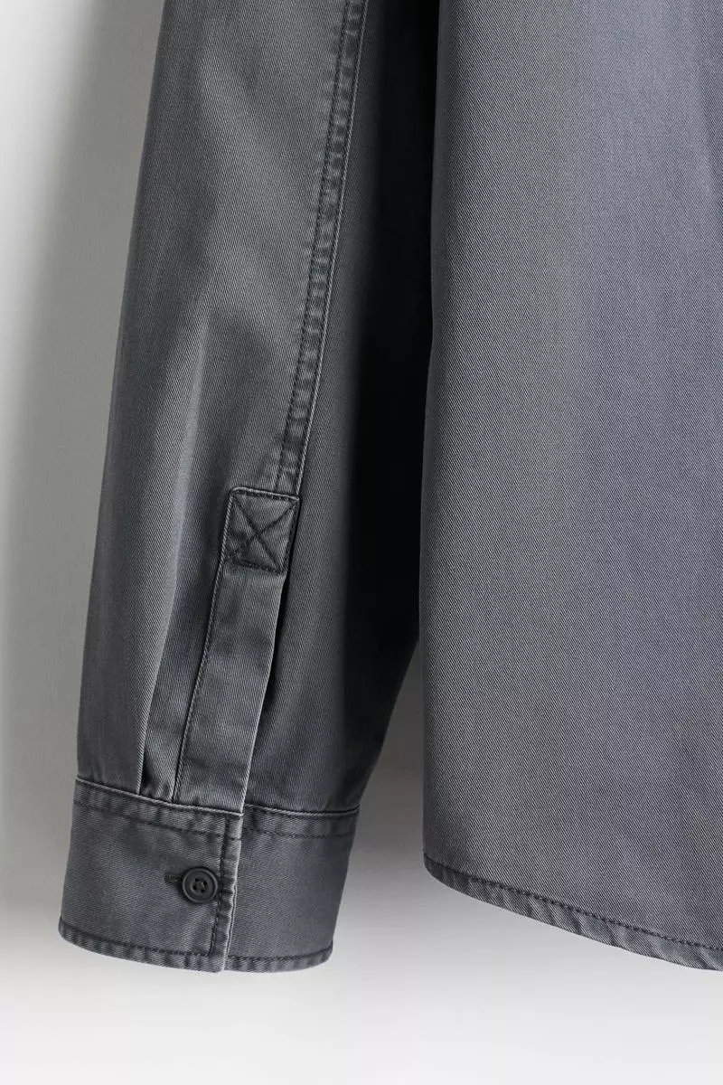 Regular Fit Twill overshirt