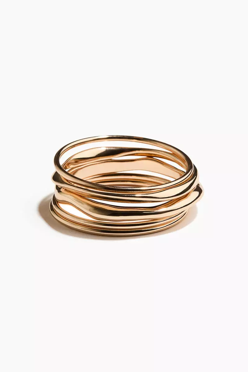 5-pack metal bangles