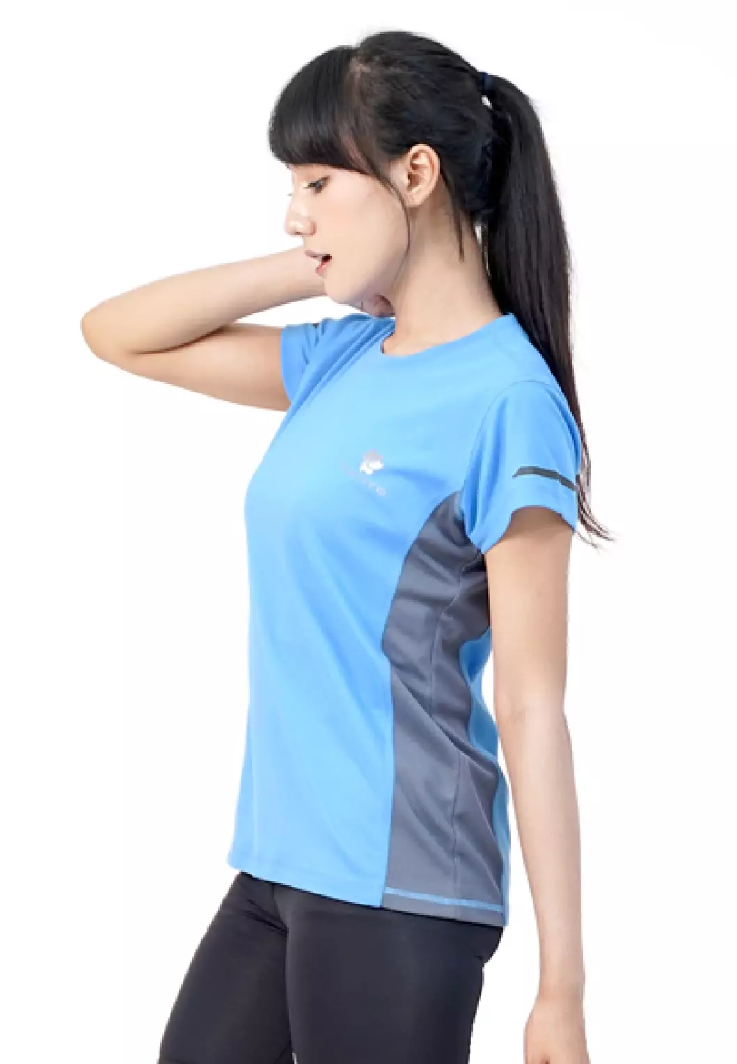 Tiento Kaos Olahraga Lari Baju Running Gym Dry Fit Extra Lite Wanita