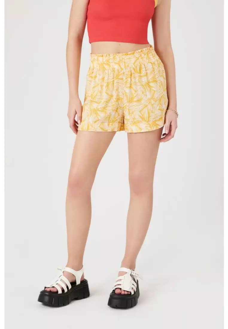 Forever 21 yellow shorts online
