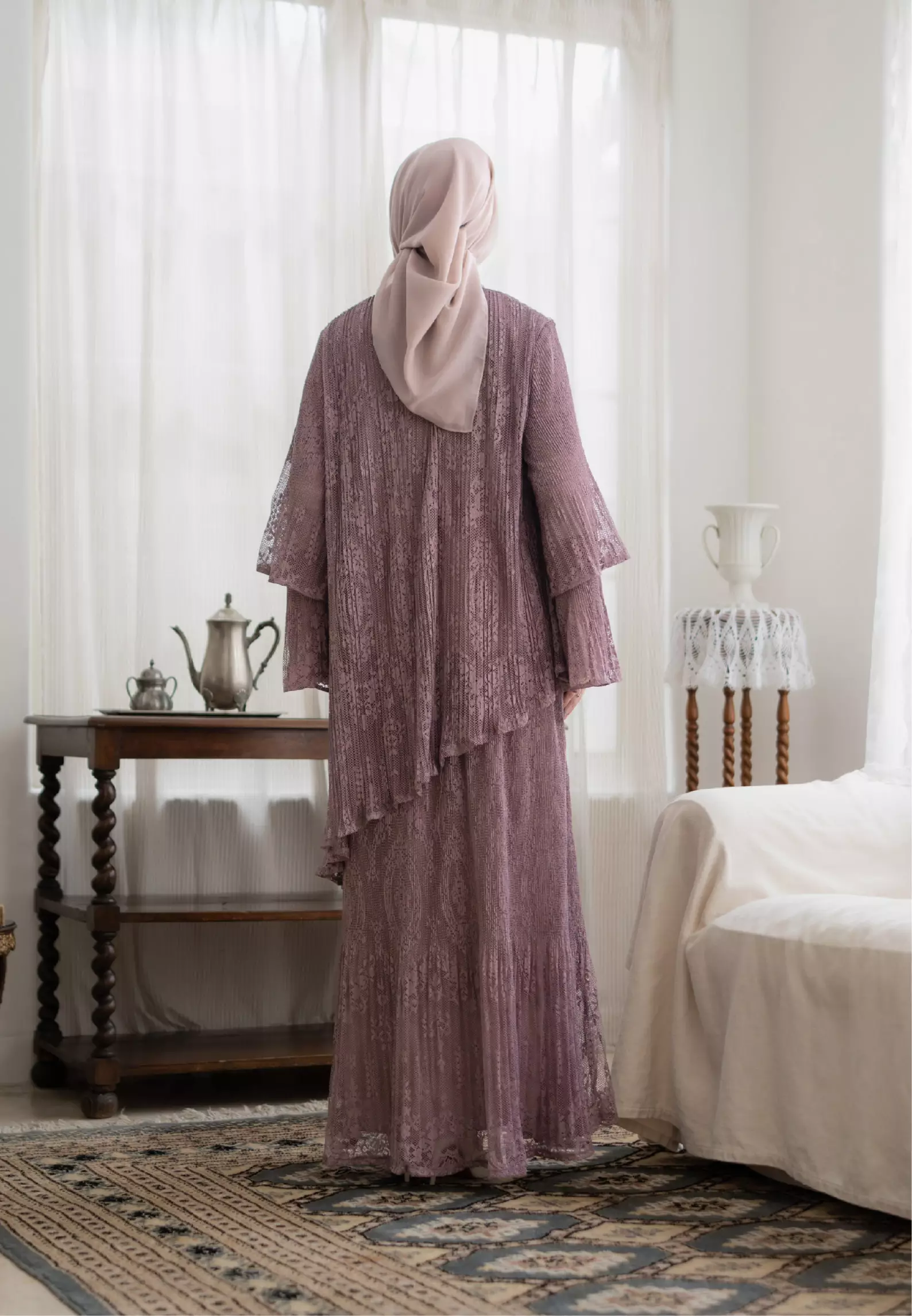 Damara Dress - Plum
