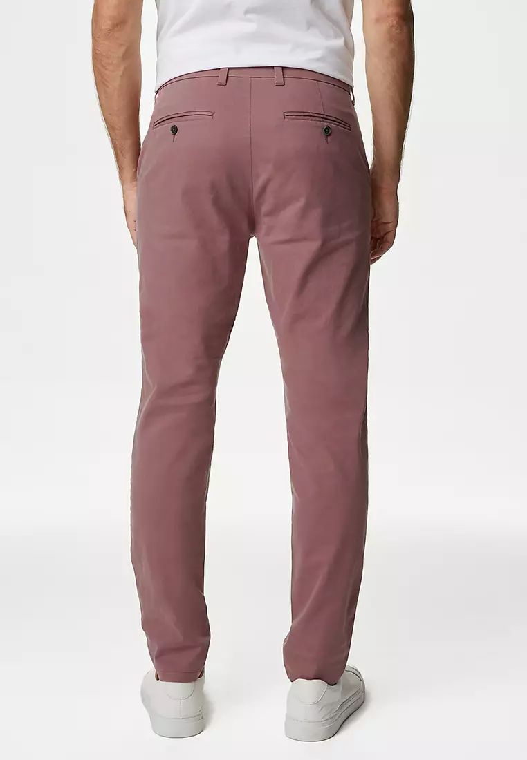 Slim Fit Stretch Chinos