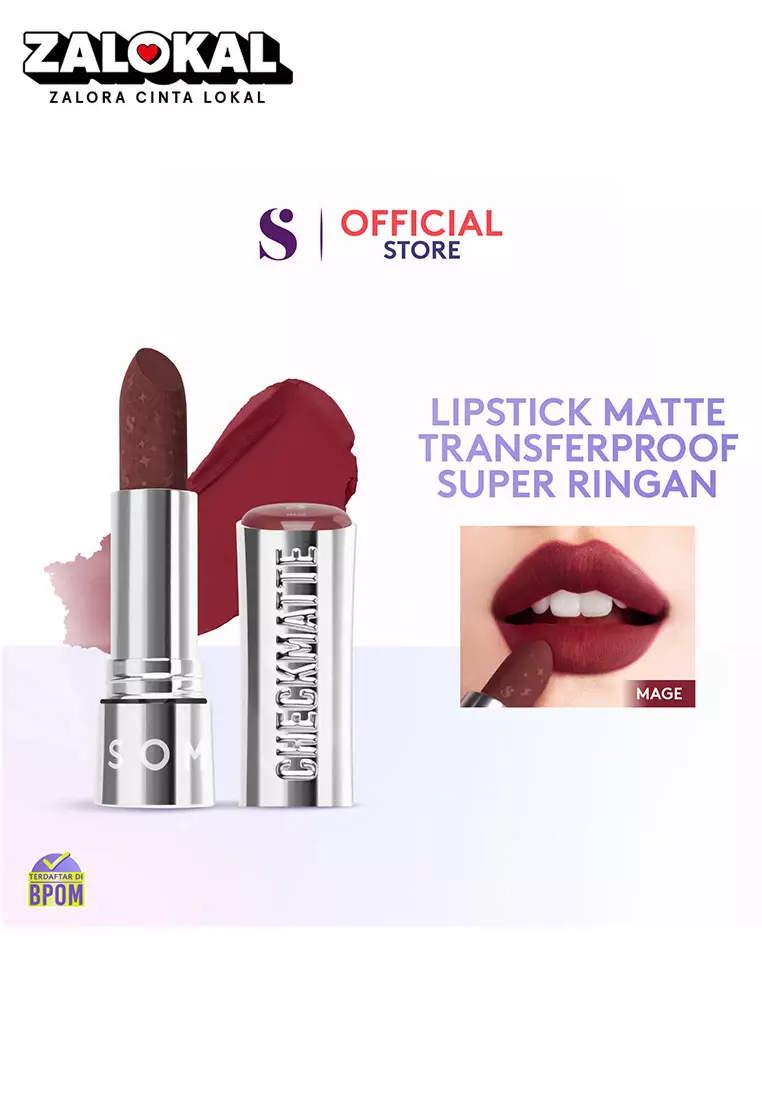 SOMETHINC Checkmatte Transferproof Lipstick - 06 Mage