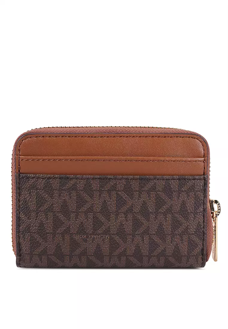 Michael kors zip around coin card case new arrivals