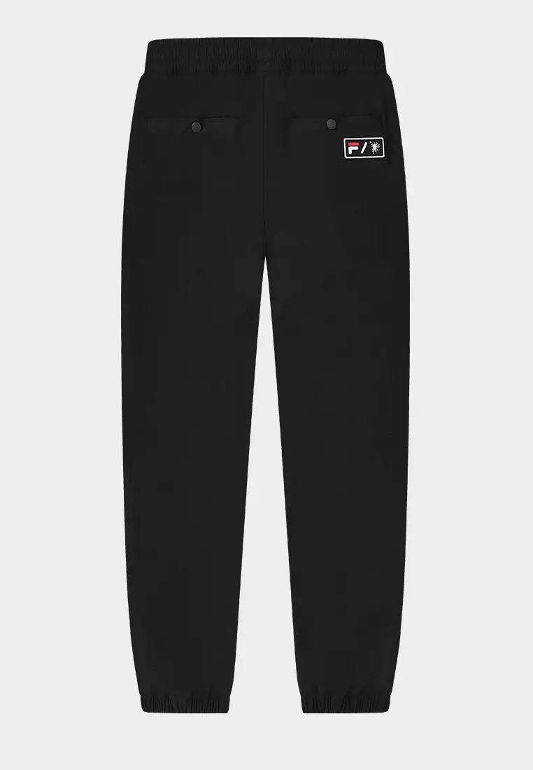 FILA CORE x MIHARA Men's Woven Pants in Black