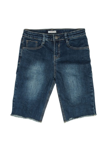 Buy Fox Kids Baby Dark Denim Bermuda Shorts Online Zalora Singapore