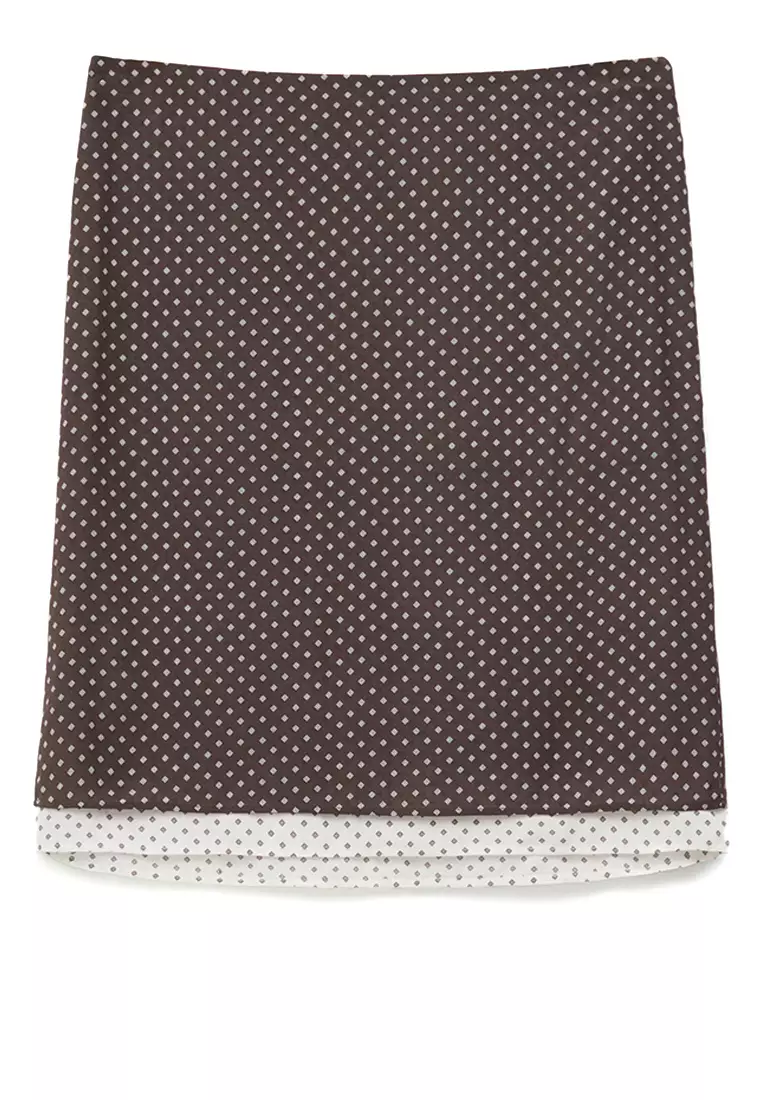 Knee-Length Slip Skirt