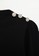Mango black Decorative Button Sweater BC57CAAF2CA164GS_3