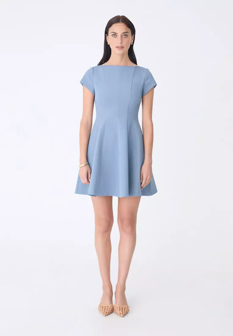 Darcy Short Sleeve Panel Dress