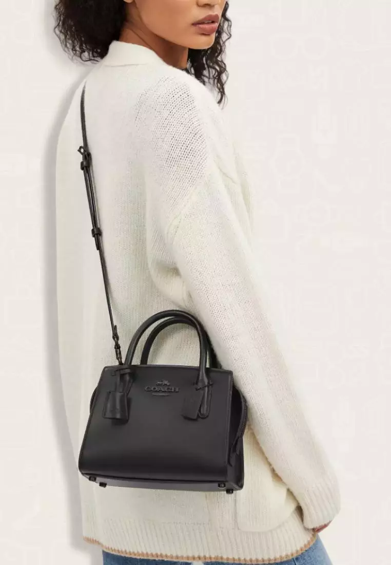 Coach Andrea Carryall Black