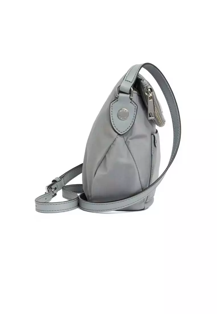 Preppy Nylon Mini Natasha Crossbody Bag Rock Grey M0012909