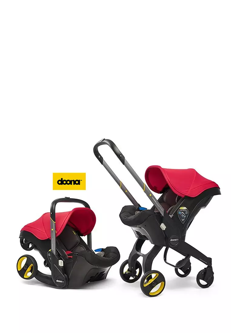 Red doona stroller online