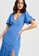 Sável blue Everly Midi Dress 29123AA7EEF79DGS_4